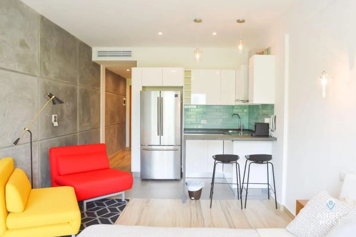 Studio On 5Th, Pvt Balcony, Oceanview Roof Pool Playa del Carmen Holiday home