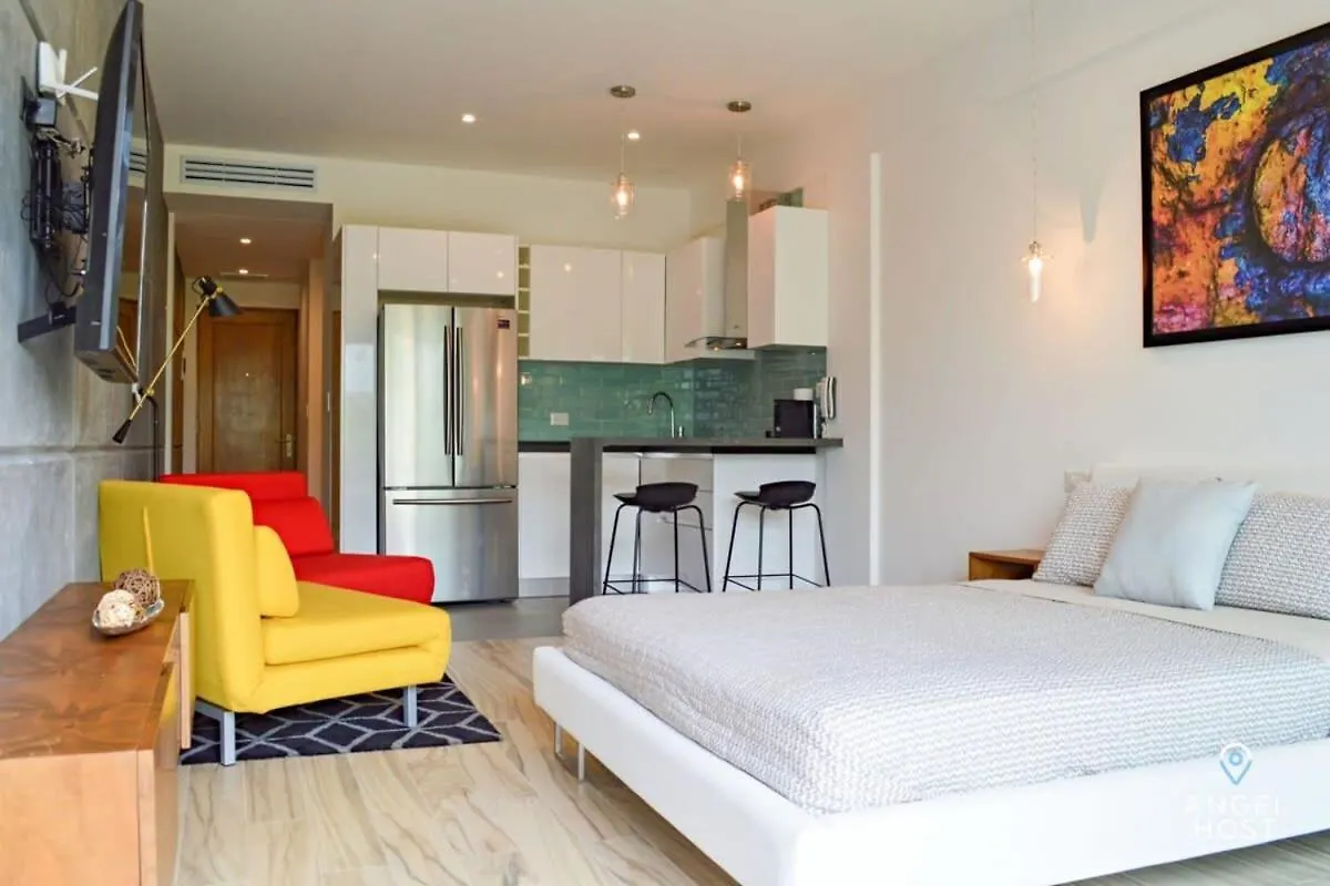 Studio On 5Th, Pvt Balcony, Oceanview Roof Pool Playa del Carmen 0*,  Mexico