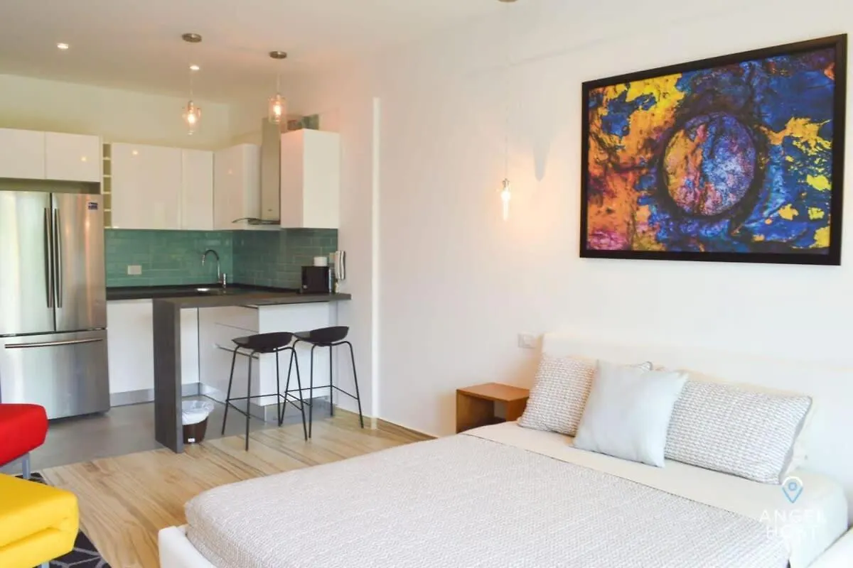 Studio On 5Th, Pvt Balcony, Oceanview Roof Pool Playa del Carmen